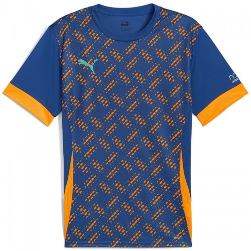Camiseta Puma Individual Azul Naranja Camiseta Puma Individual Azul Naranja