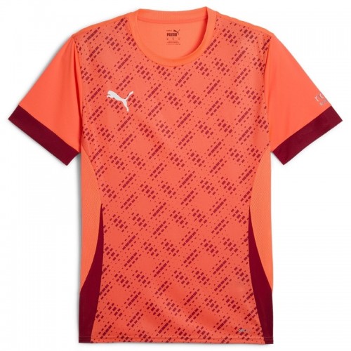 Camiseta Puma Individual Rojo Burdeos Camiseta Puma Individual Rojo Burdeos