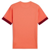 Puma Individual Maglietta Rosso Borgogna  Offerta + Economico