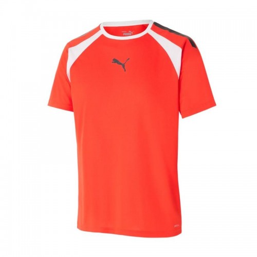Camiseta Puma TeamLiga Cherry Naranja Camiseta Puma TeamLiga Cherry Naranja