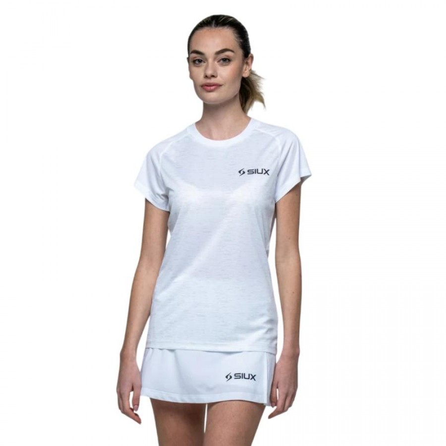Maglietta bianca da donna Siux Club 26