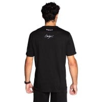 Siux Leo Augsburger Fenix Noir Orange T-Shirt  Offre - Pas cher