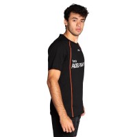 Siux Leo Augsburger Fenix Noir Orange T-Shirt  Offre - Pas cher