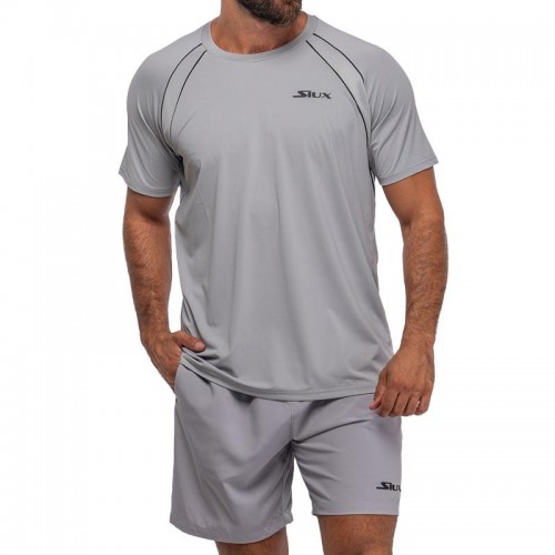 Camiseta Siux Match 24 Gris Camiseta Siux Match 24 Gris