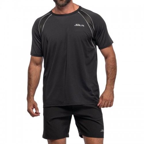 Camiseta Siux Match 24 Negro Camiseta Siux Match 24 Negro
