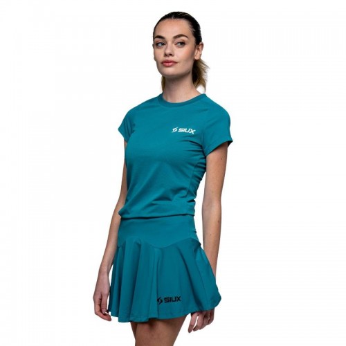 Maglietta verde femminile Siux Match 26