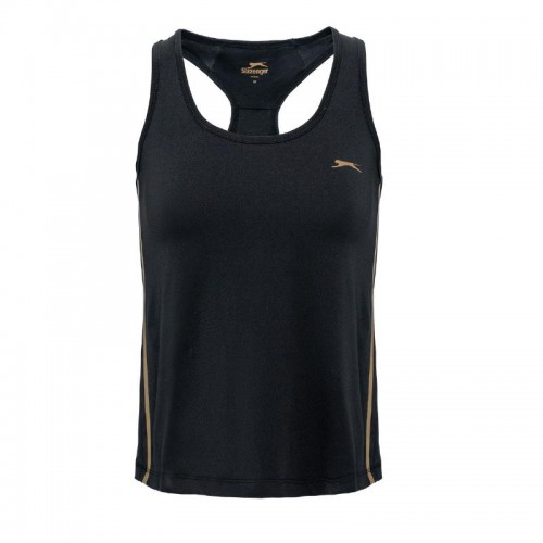Camiseta Slazenger Ana Negro Mujer Camiseta Slazenger Ana Negro Mujer