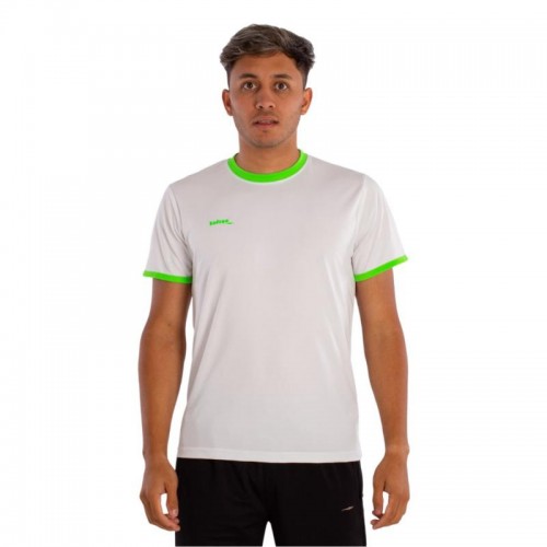 Camiseta Softee Galaxy Blanco Verde Fluor Camiseta Softee Galaxy Blanco Verde Fluor