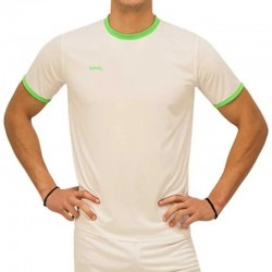 T-shirt junior Softee Galaxy Blanc Vert Fluor