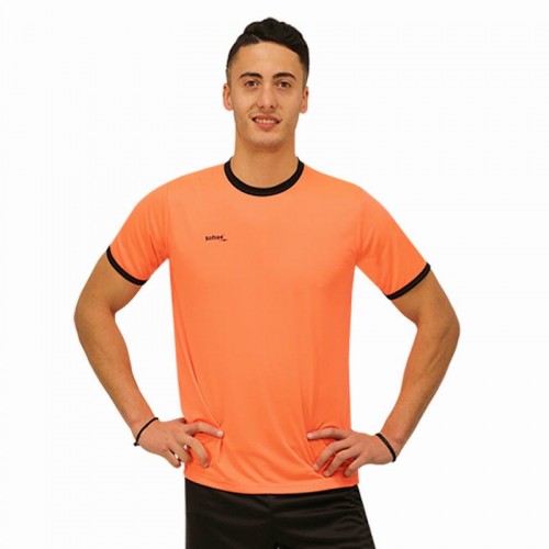 Camiseta Softee Galaxy Coral Fluor Negro Camiseta Softee Galaxy Coral Fluor Negro