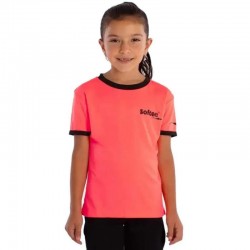 Camiseta Softee Galaxy Corail Fluor Negro Junior