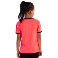 Camiseta Softee Galaxy Coral Fluor Negro Junior