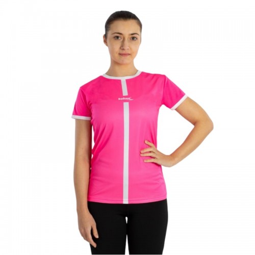 Camiseta Softee Tipex Fucsia Fluor Blanco Mujer Camiseta Softee Tipex Fucsia Fluor Blanco Mujer