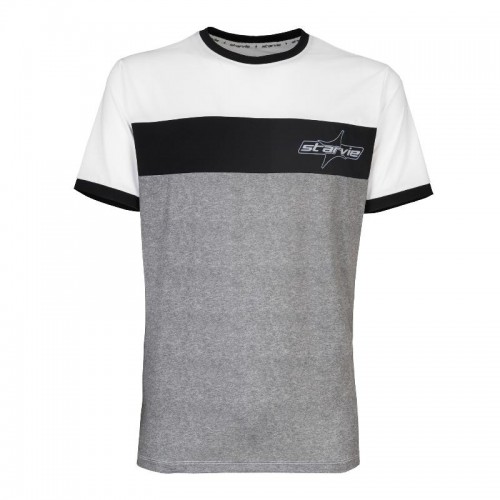 Camiseta StarVie Luxe Negro Gris Camiseta StarVie Luxe Negro Gris