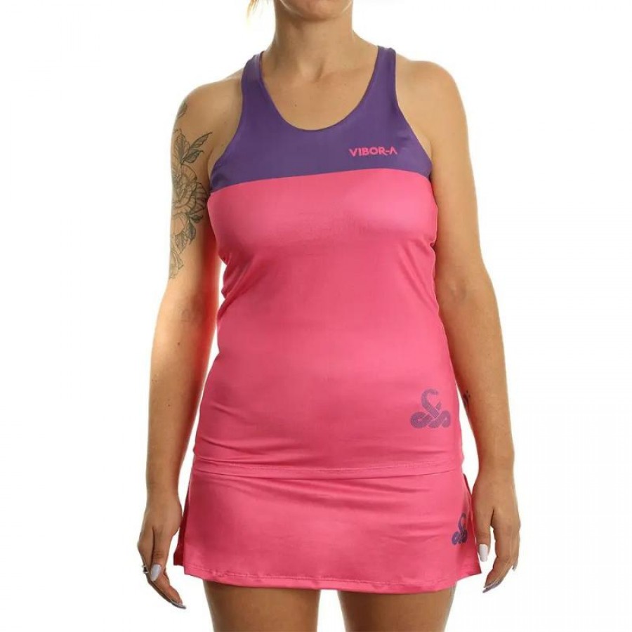 Camiseta Vibora Naya Fuchsia para Mulheres