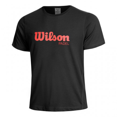 Camiseta Wilson Graphic Negro Rojo Camiseta Wilson Graphic Negro Rojo