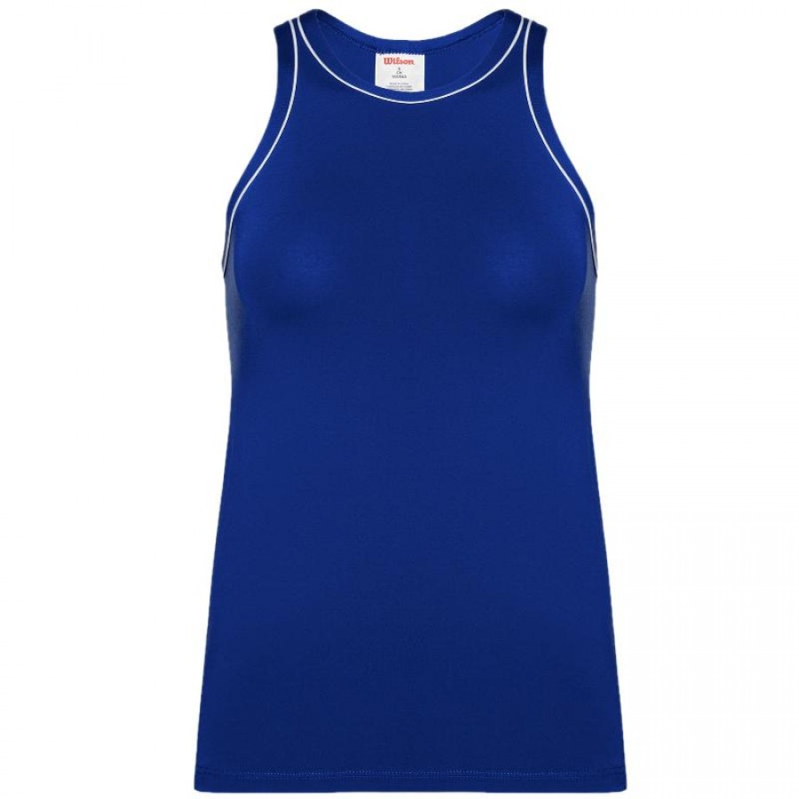 Camiseta Wilson Team Azul Royal Mujer  Offerta + Economico