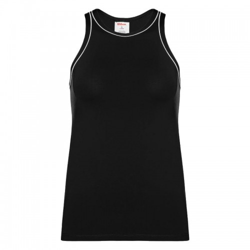 Camiseta Wilson Team Negro Mujer Camiseta Wilson Team Negro Mujer