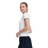 Camiseta Wilson Team Seamless Blanco Mujer