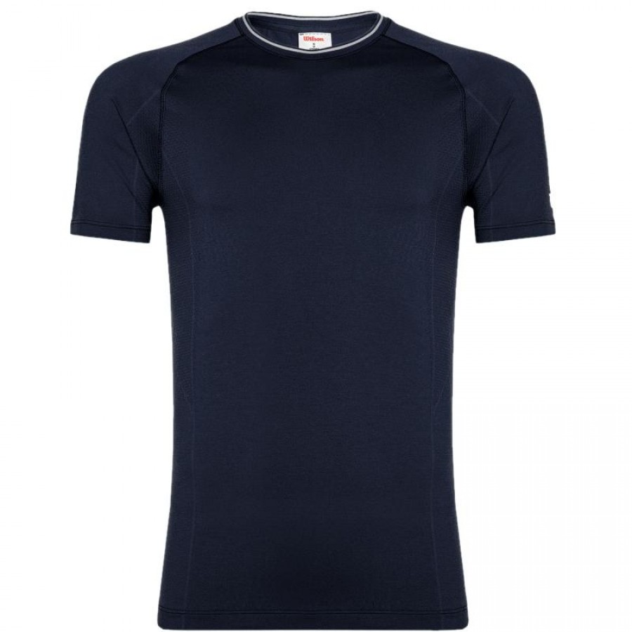 Camiseta Wilson Team Seamless Crew Marino  Offer + Cheap