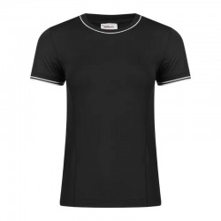 Camiseta Wilson Team Seamless Negro Mujer
