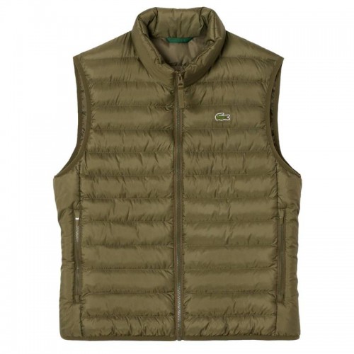 Chaleco Lacoste Puffer Verde Kaki Chaleco Lacoste Puffer Verde Kaki