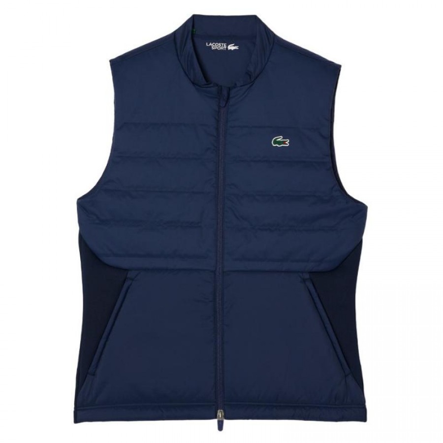 Lacoste Sport Navy Blue Vest  Offer + Cheap