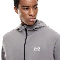 Veste grise régulière Armani EA7 Ventus 7