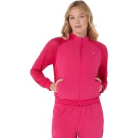 Asics Match Bright Pink Women''s Jacket  Offer + Cheap