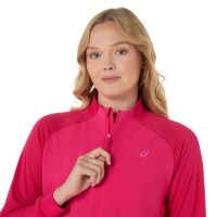 Asics Match Bright Pink Women''s Jacket  Offer + Cheap