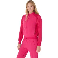 Asics Match Bright Pink Women''s Jacket  Offer + Cheap