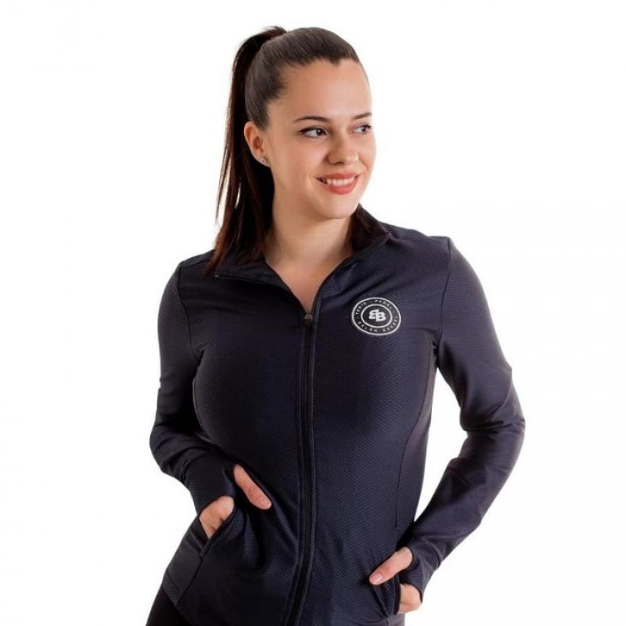 Chaqueta BB Texture Negro  Oferta + Barato