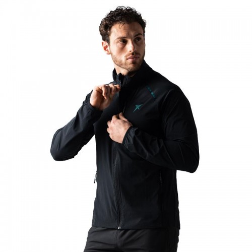 Chaqueta Drop Shot Jon Sanz Court Negro
