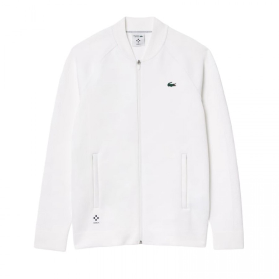 Giacca Lacoste Daniil Medvedev Bianco  Offerta + Economico