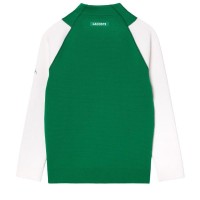 Chaqueta Lacoste Novak Djokovic Verde Blanco  Oferta + Barato