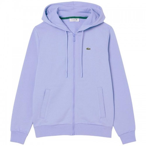 Lacoste Sport Cotton Jacket Blue Violet Women Lacoste Sport Cotton Jacket Blue Violet Women