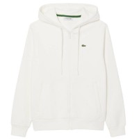 Lacoste Sport Cotton White Women''s Jacket  Offer + Cheap