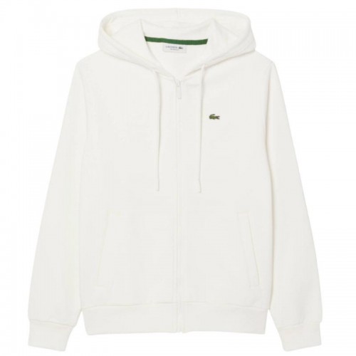Lacoste Sport Cotton White Women''s Jacket Lacoste Sport Cotton White Women''s Jacket