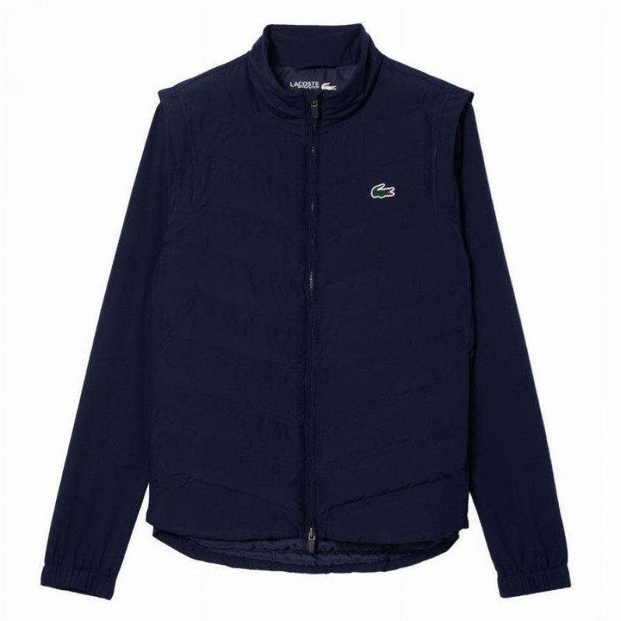 Lacoste Sport Navy Blue Women''s Jacket  Offer + Cheap