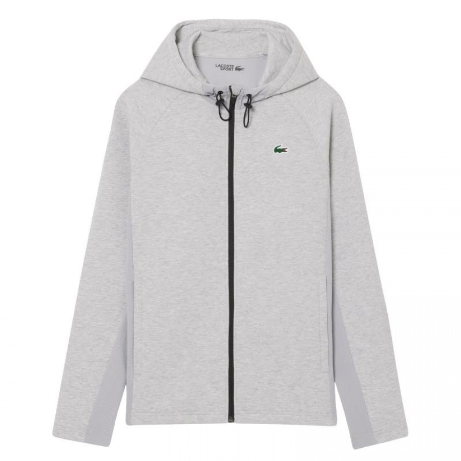 Giacca Lacoste Sport Grigio Chiaro  Offerta + Economico