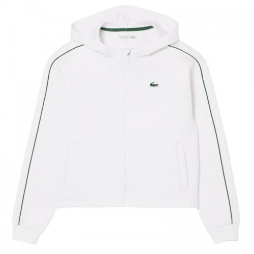Lacoste Ultra Dry White Women''s Jacket Lacoste Ultra Dry White Women''s Jacket