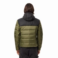 Giacca Lacoste Khaki Verde Nero  Offerta + Economico