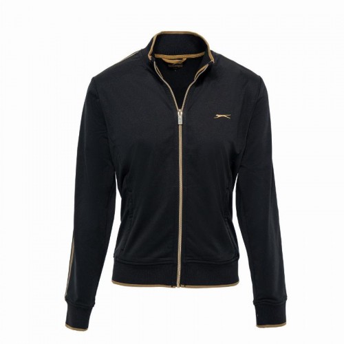 Slazenger Ariana II Black Jacket Women Slazenger Ariana II Black Jacket Women