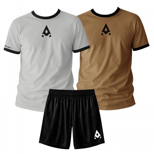 Conjunto Alacran Wild Gris Marron X3