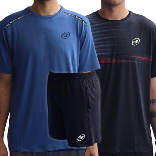 Conjunto Bullpadel Adventure Winner Marino X3 Conjunto Bullpadel Adventure Winner Marino X3