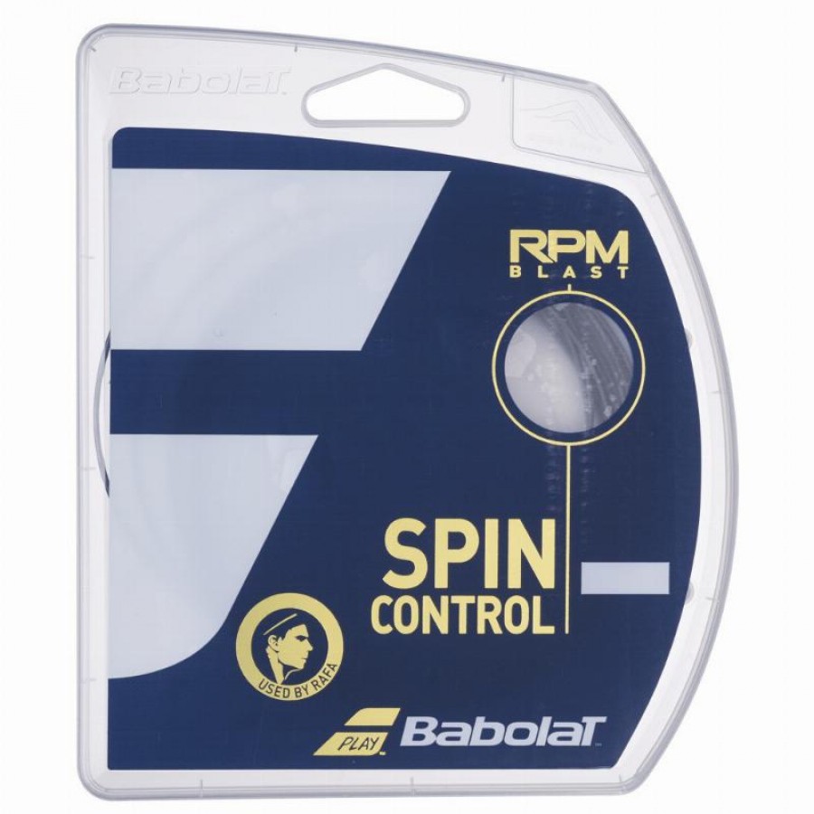 Cordaje 12m Babolat RPM Blast 1,30mm Negro  Offer + Cheap