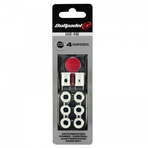 Antivibrador Bullpadel Ease Vibe Blanco