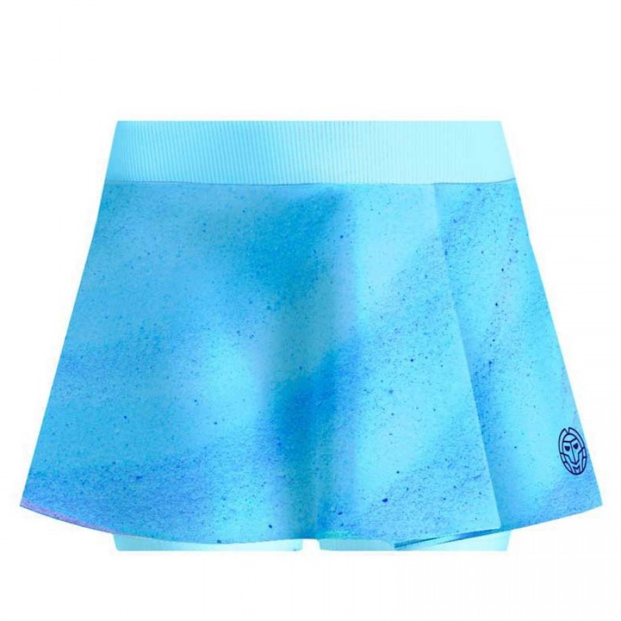 Falda Bidi Badu Beach Spirit Stampato Ondulato Aqua  Offerta + Economico