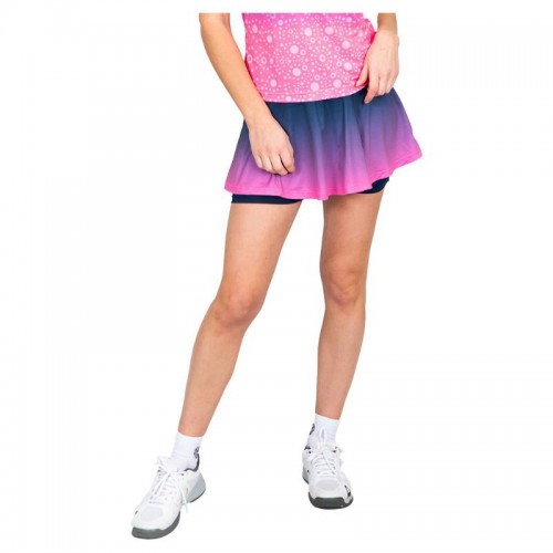 Bidi Badu Colortwist Printed Pink Dark Blue Skirt Bidi Badu Colortwist Printed Pink Dark Blue Skirt