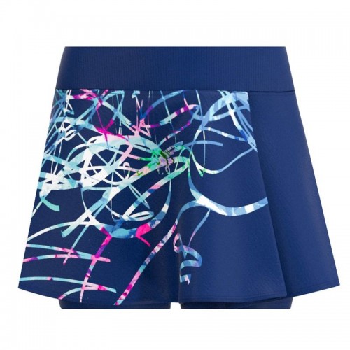 Falda Bidi Badu Decoration Printed Wavy Azul Oscuro Falda Bidi Badu Decoration Printed Wavy Azul Oscuro